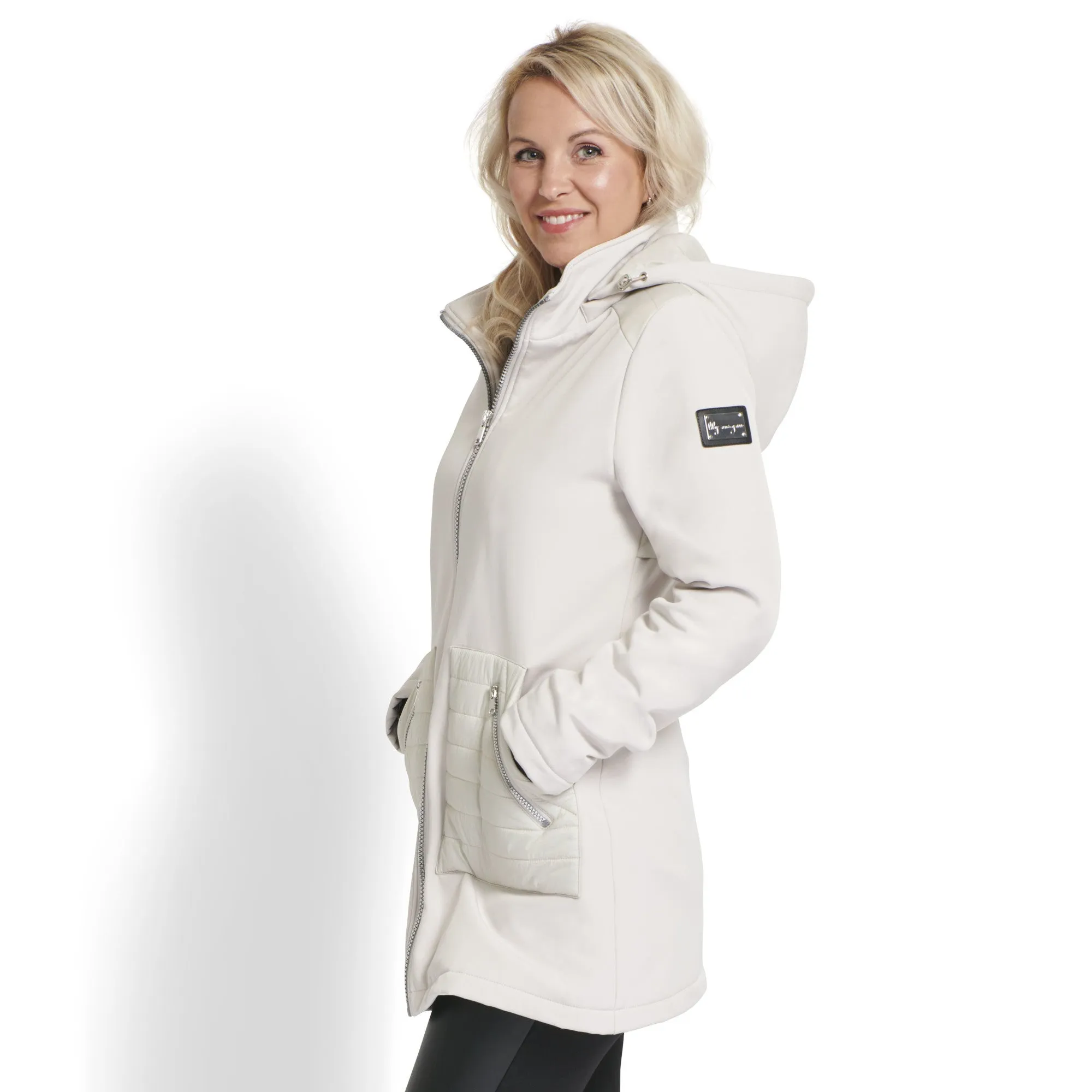 lily morgan Women's Quilted Bonded Jacket sold by Giant Tiger