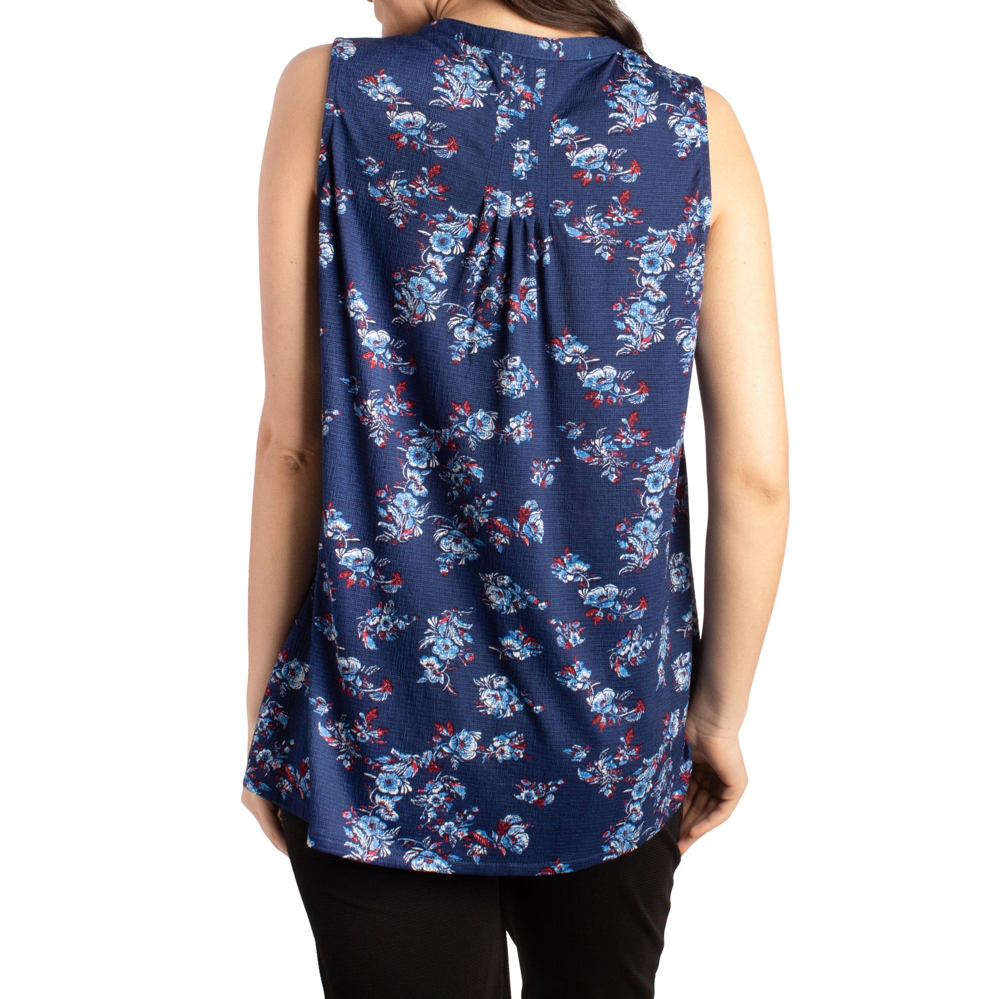 lily morgan Printed Pintuck Top sold by Giant Tiger product image thumbnail 2