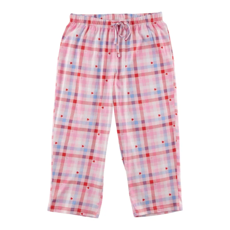 Carisma Women's Cotton All-Over Print Capri PJ Pants sold by Giant Tiger