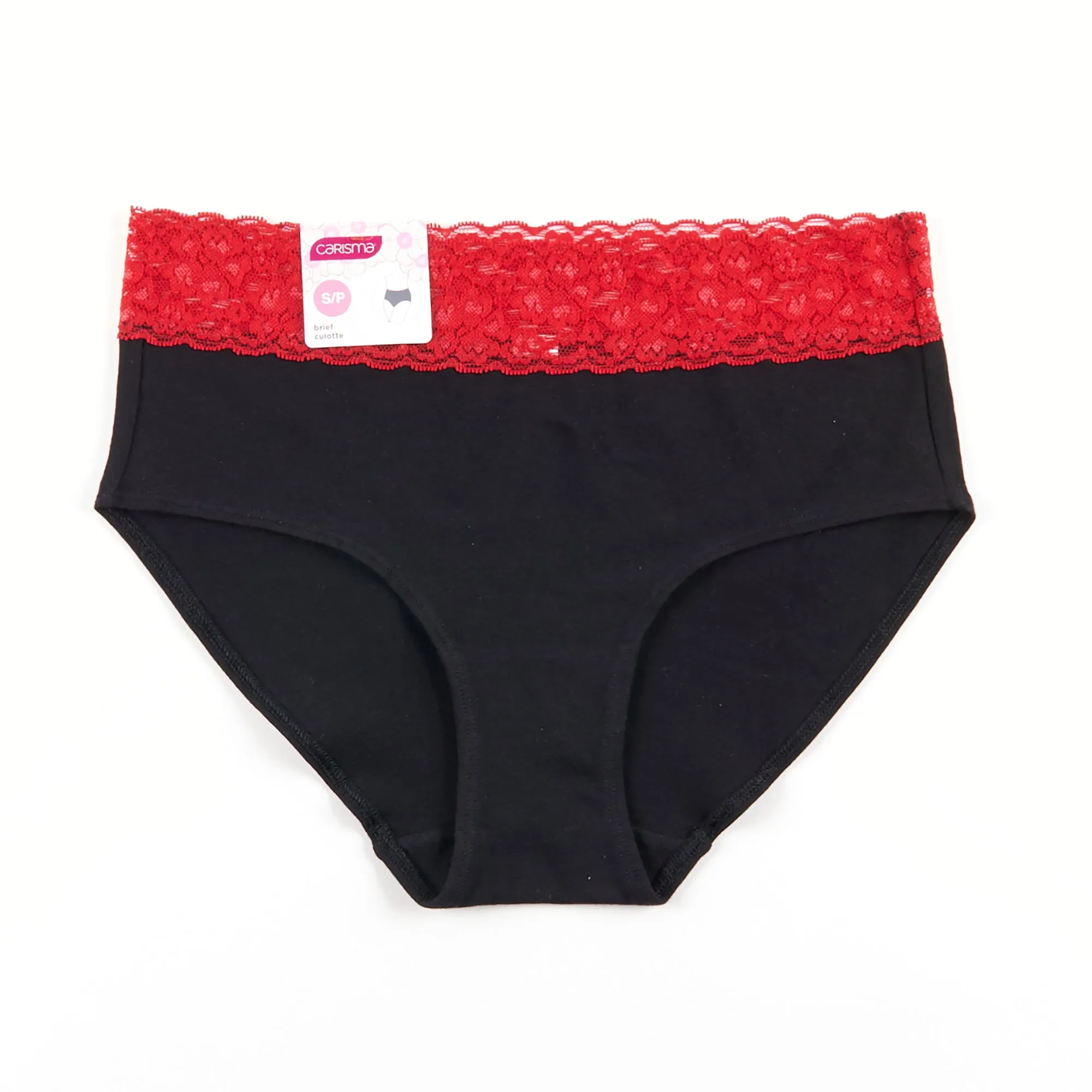 Carisma Women's Cotton Lace Brief sold by Giant Tiger