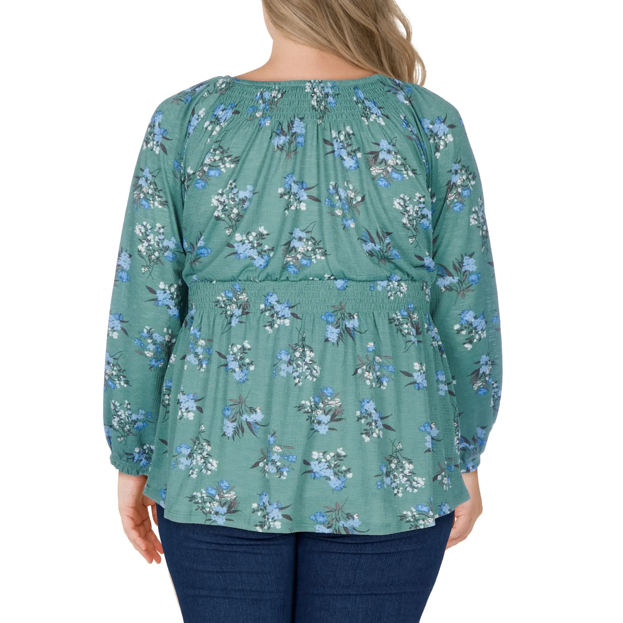 mySTYLE Women's Plus Round Neck Blouse sold by Giant Tiger product image thumbnail 4