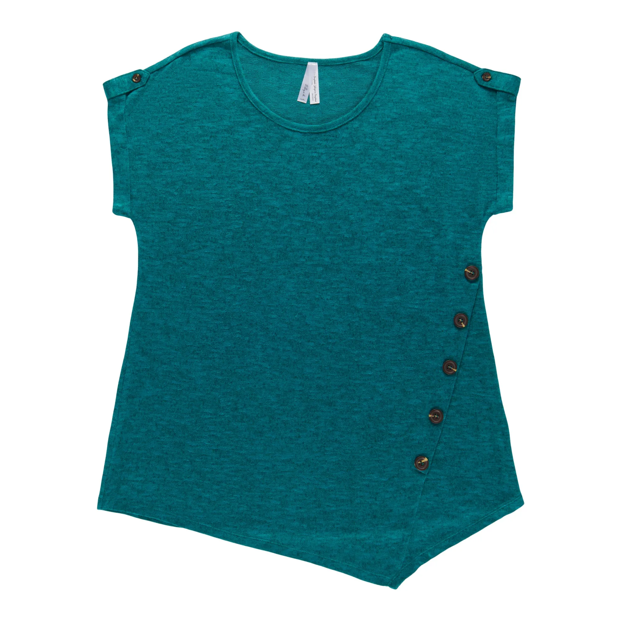 Women's Short Sleeve Asymmetrical Top sold by Giant Tiger product image thumbnail 2