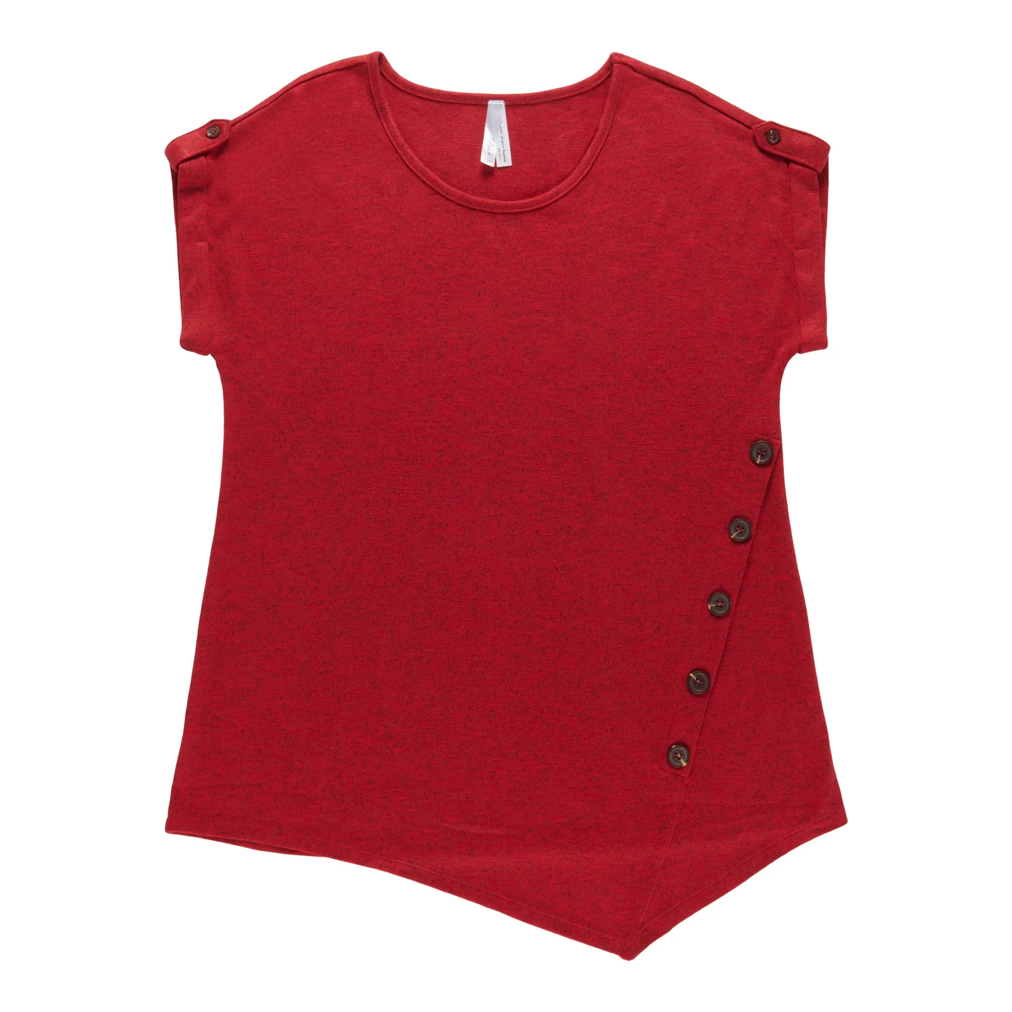 Women's Short Sleeve Asymmetrical Top sold by Giant Tiger product image thumbnail 4