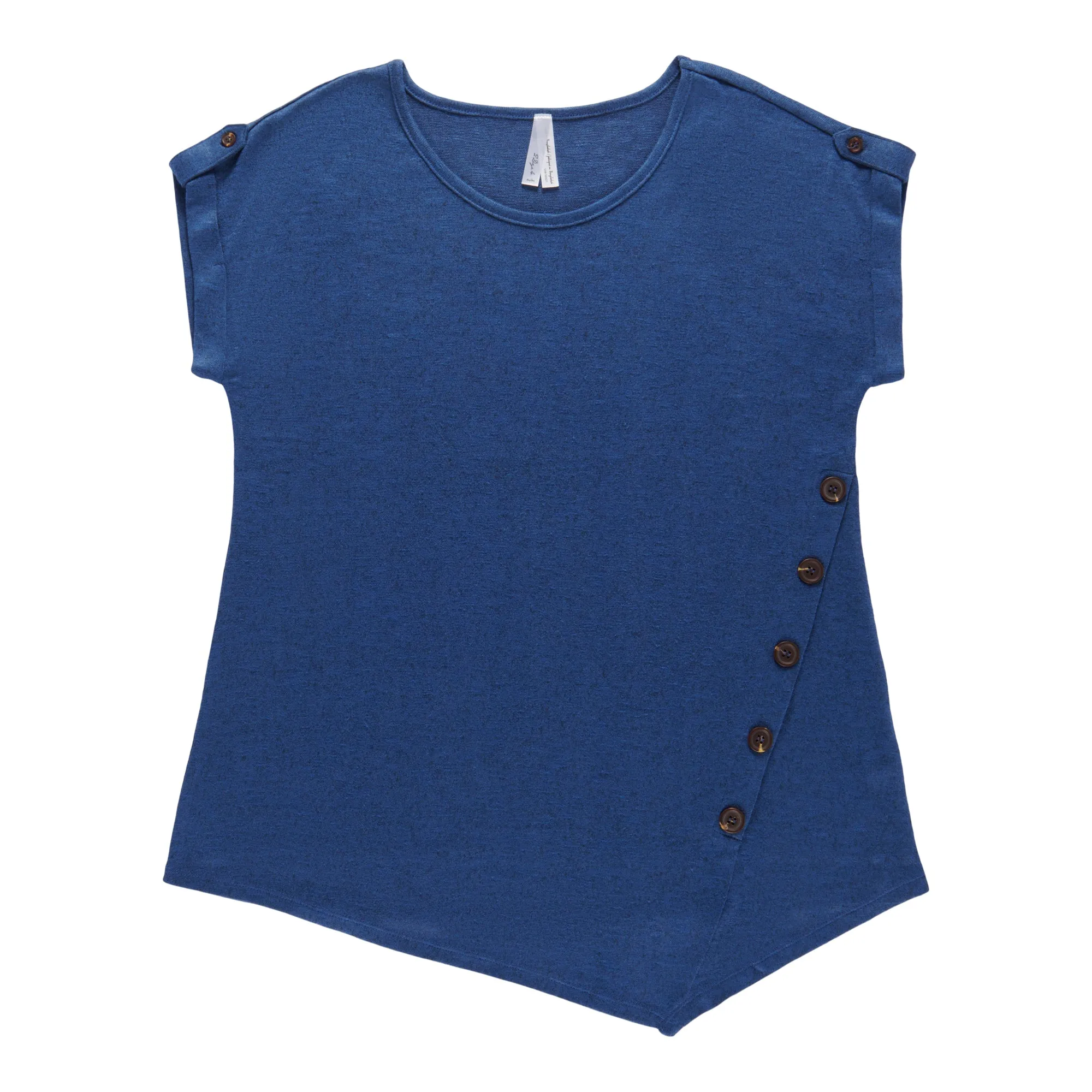 Women's Short Sleeve Asymmetrical Top sold by Giant Tiger product image thumbnail 3