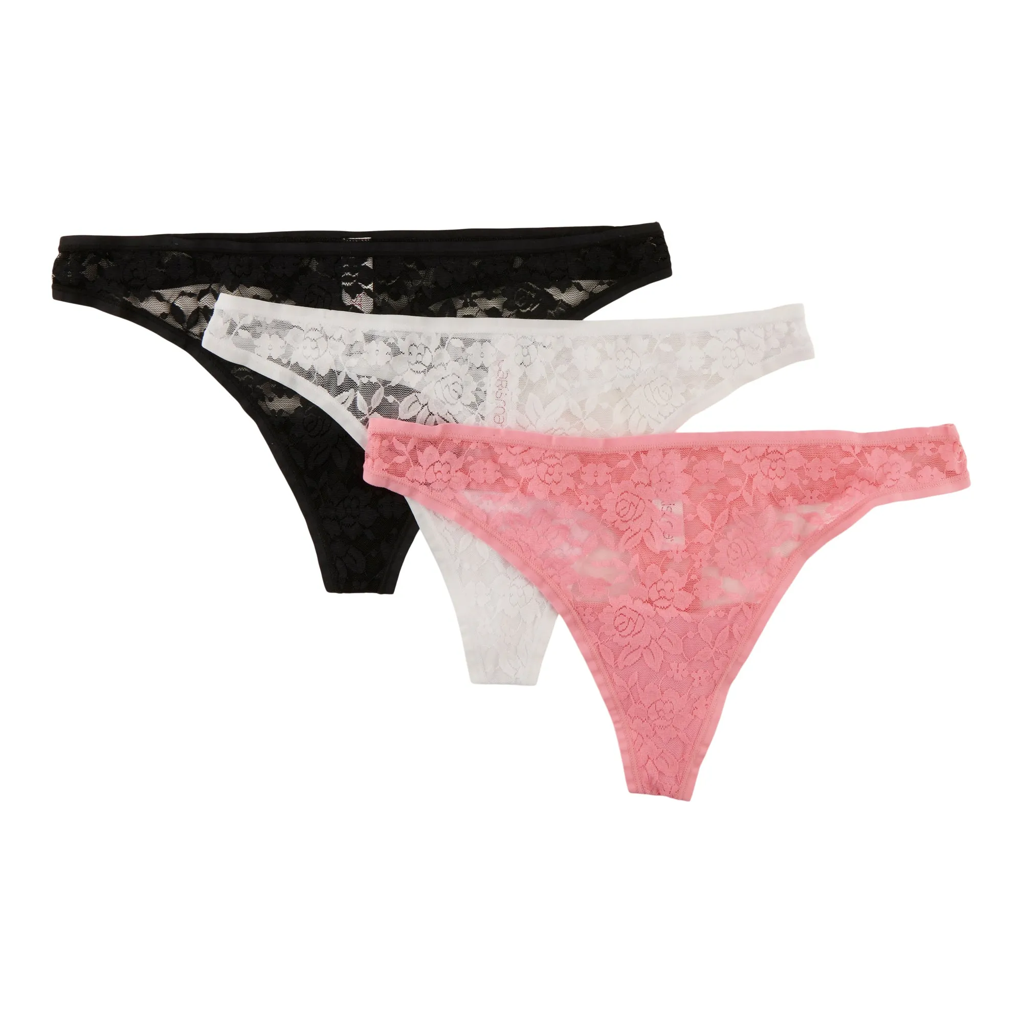 Carisma Women's Full Lace Thong, 3-Pack sold by Giant Tiger product image thumbnail 2