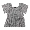Women's Plus Tropical Smocked Back Peplum Blouse sold by Giant Tiger