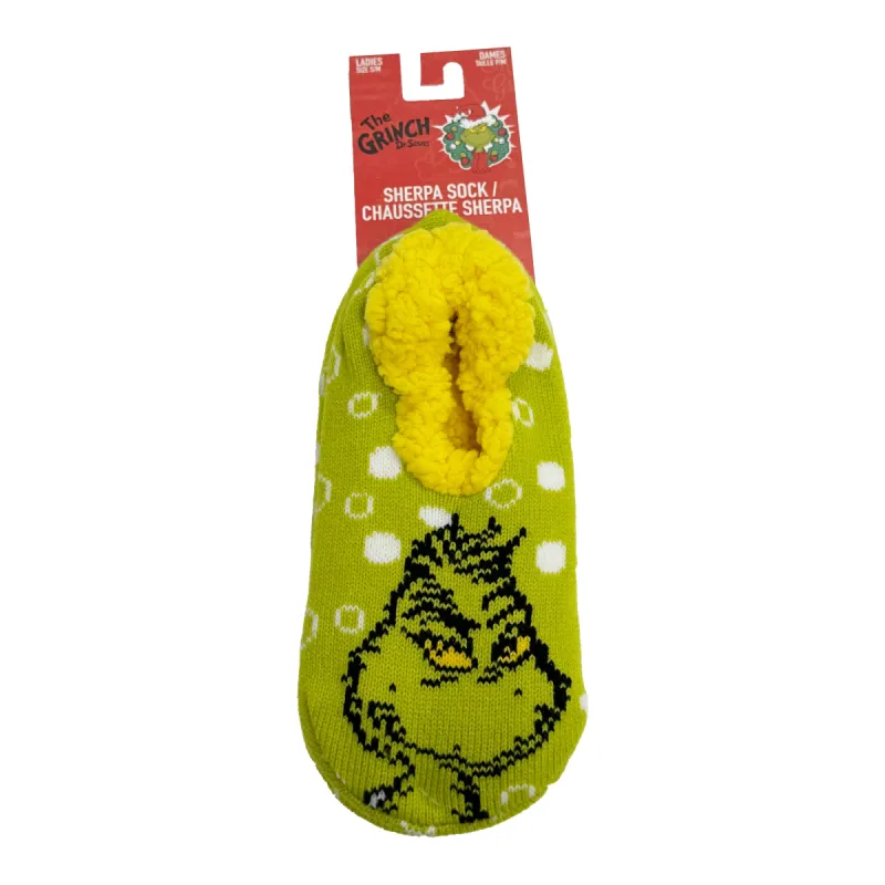 The Grinch Women's Soft Sole Slippers sold by Giant Tiger