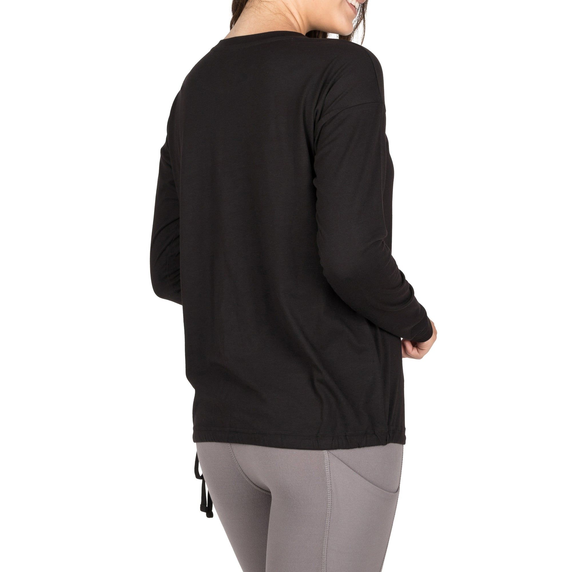 ACX Active Women's Long Sleeve Tee with Drawstring Hem - S-XL sold by Giant Tiger product image thumbnail 5