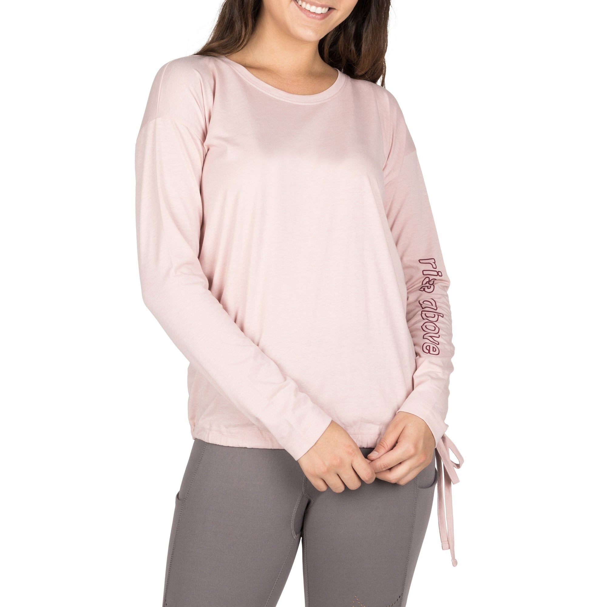ACX Active Women's Long Sleeve Tee with Drawstring Hem - S-XL sold by Giant Tiger product image thumbnail 3