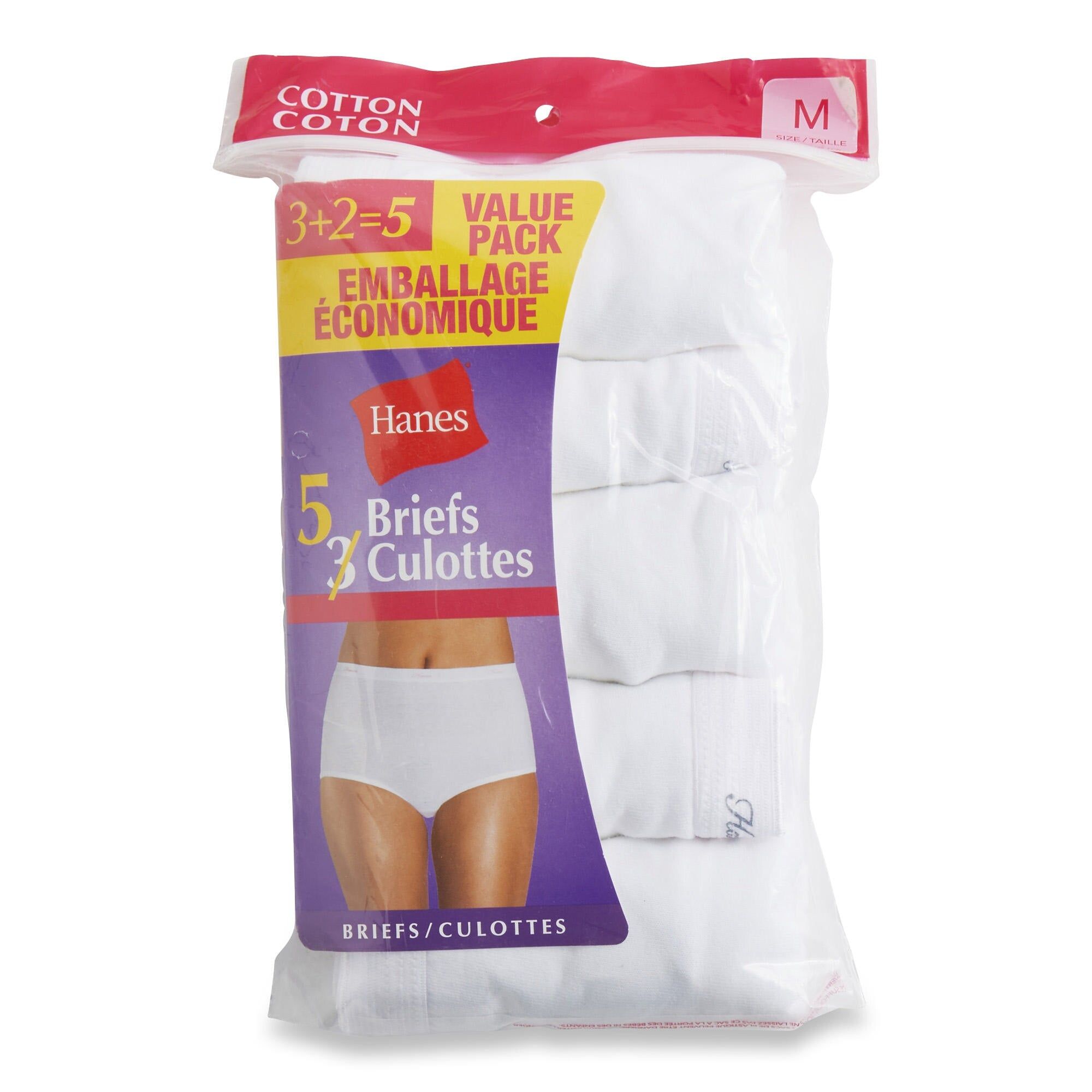 Hanes Women's Plus Underwear Briefs- 5pk. sold by Giant Tiger