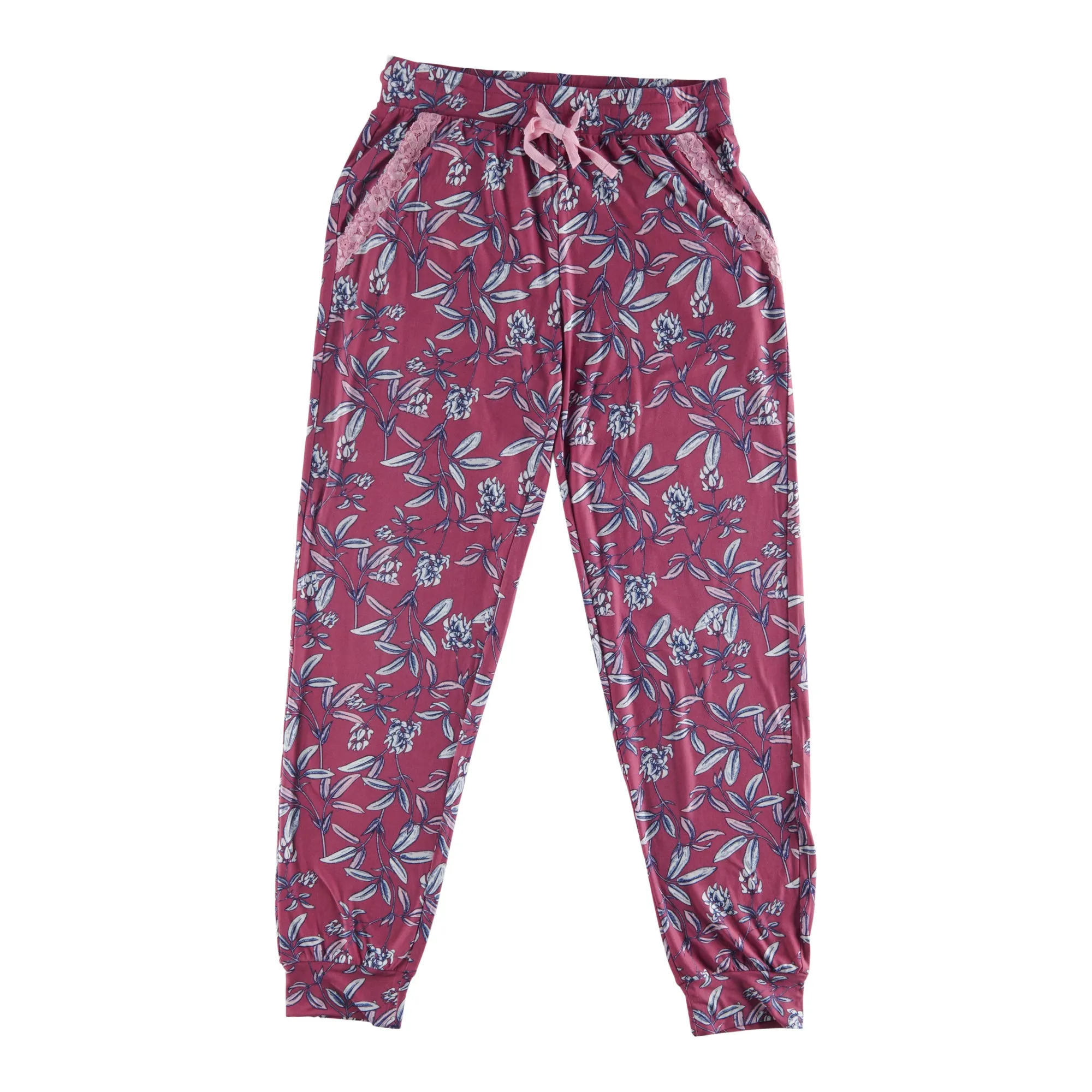 Carisma Women's Perfect Dream Peachy Printed Capri Joggers with Lace sold by Giant Tiger product image thumbnail 3