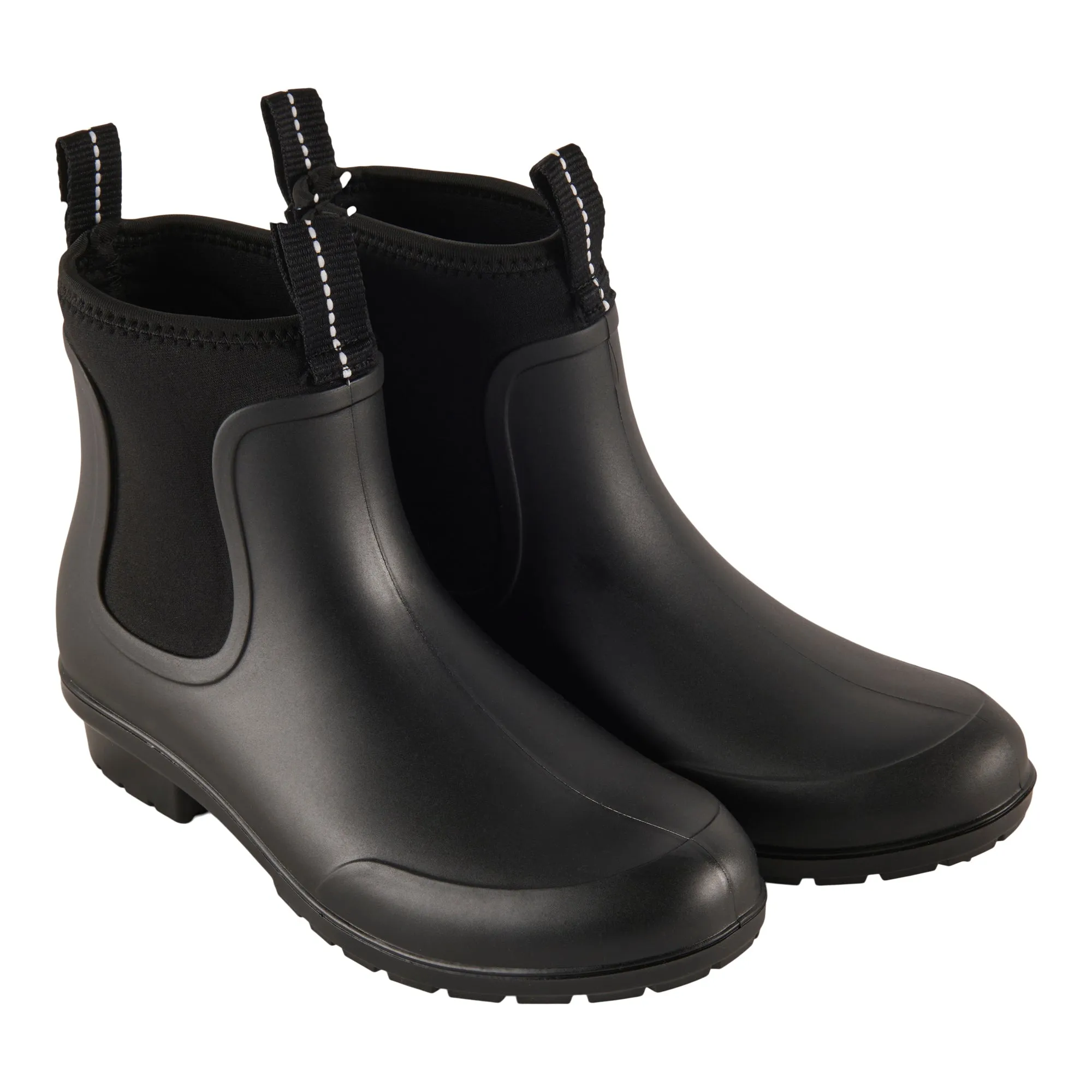 mySTYLE Women's Mix Media Rain Boots sold by Giant Tiger