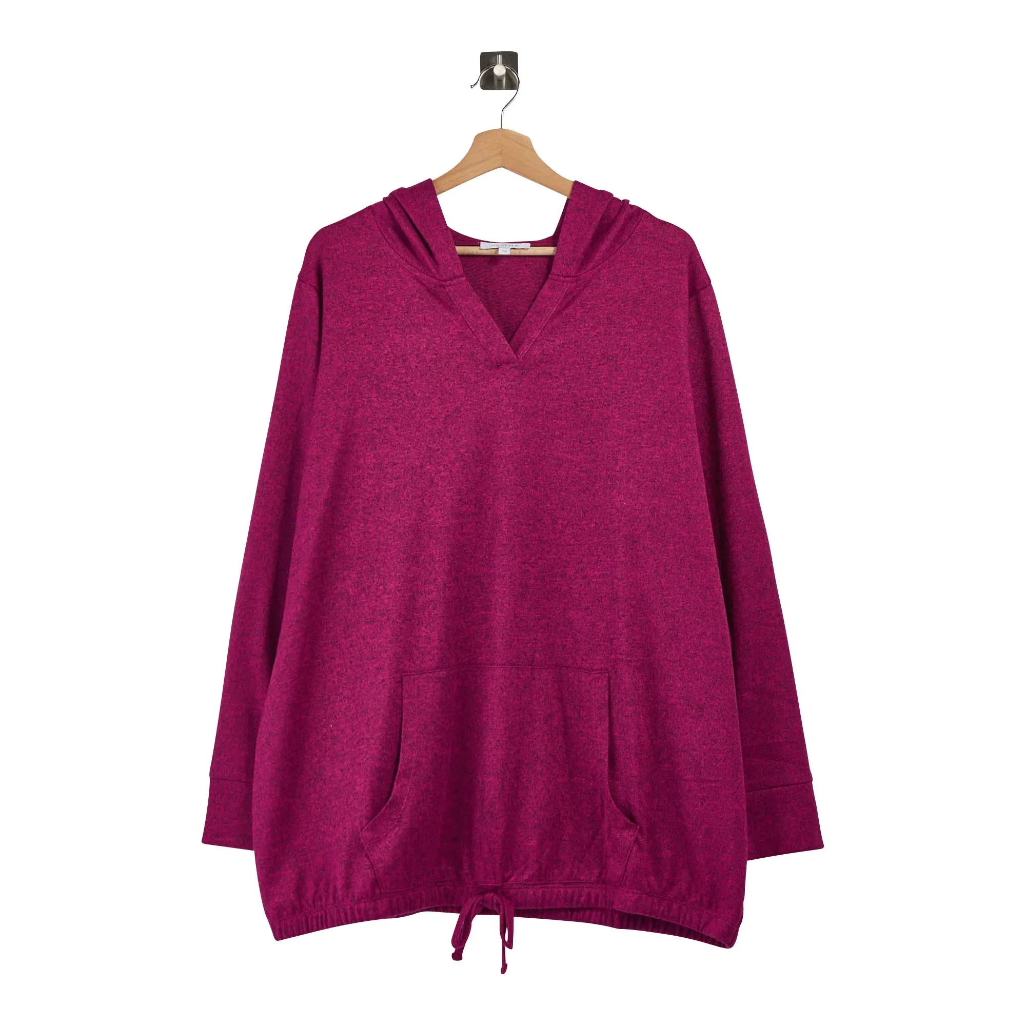 mySTYLE Women's Plus Hoodie with Tie Front sold by Giant Tiger product image thumbnail 4