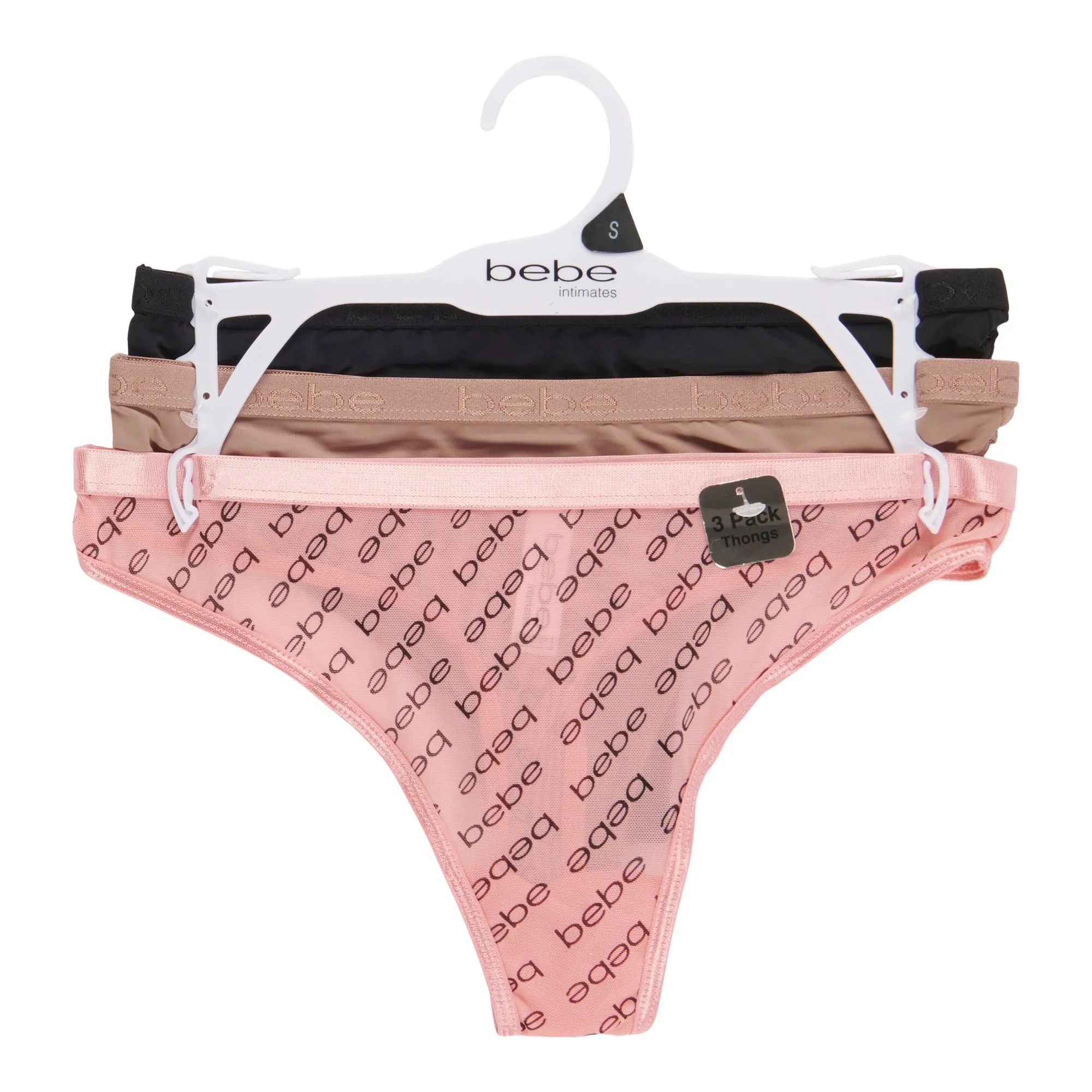 Branded Women's Thong, 3-Pack sold by Giant Tiger