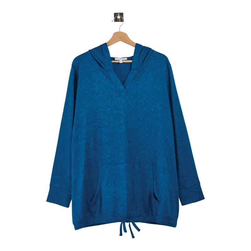 mySTYLE Women's Plus Hoodie with Tie Front sold by Giant Tiger