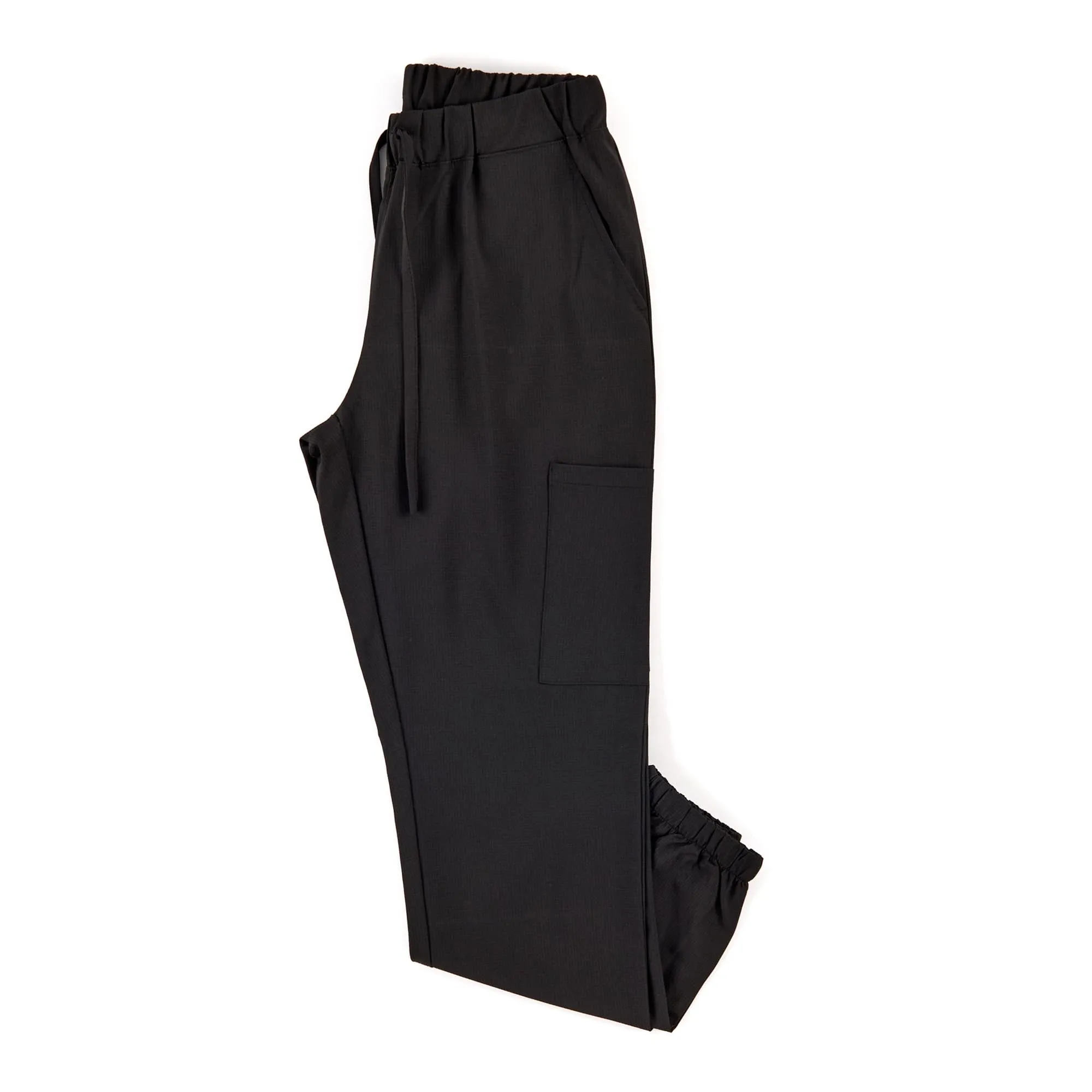 Options Women's Textured Scrub Joggers, Black sold by Giant Tiger