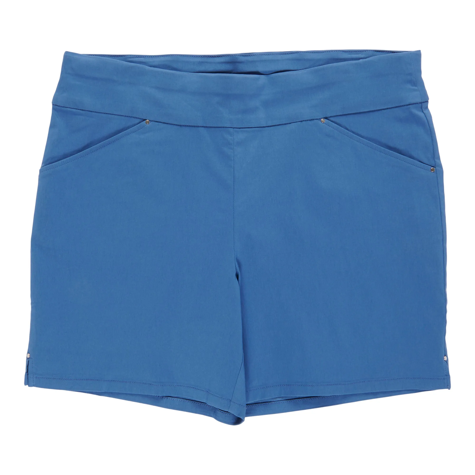 lily morgan Women's Plus Solid Studded Shorts sold by Giant Tiger product image thumbnail 2