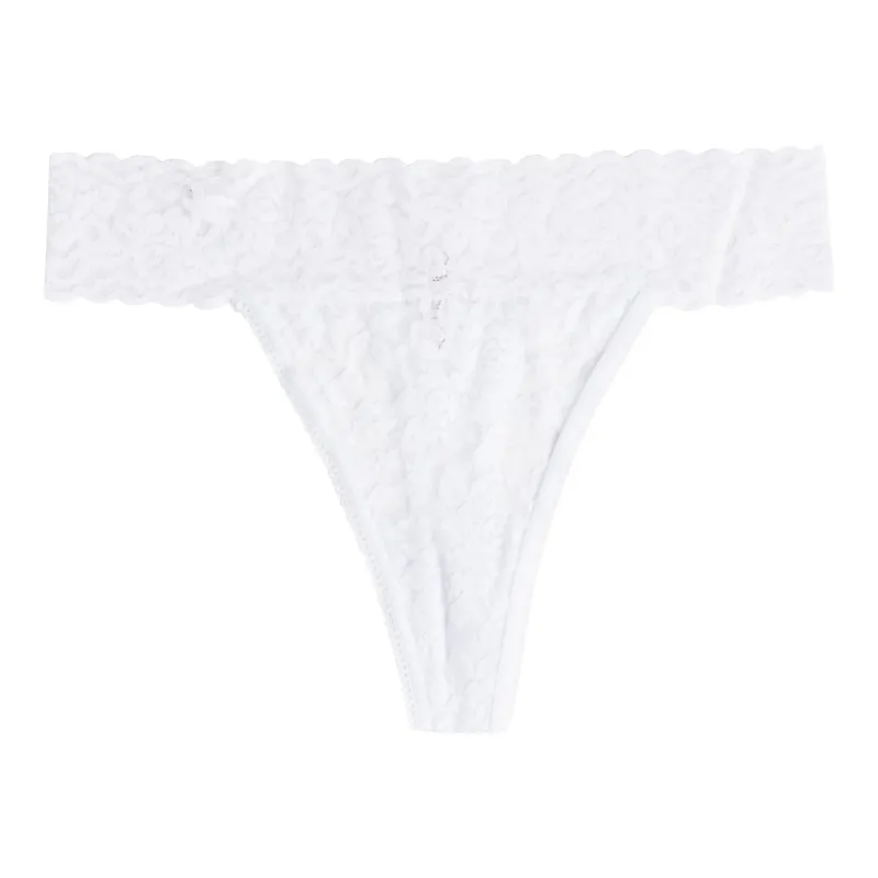 Carisma Women's Lace Thong, White sold by Giant Tiger