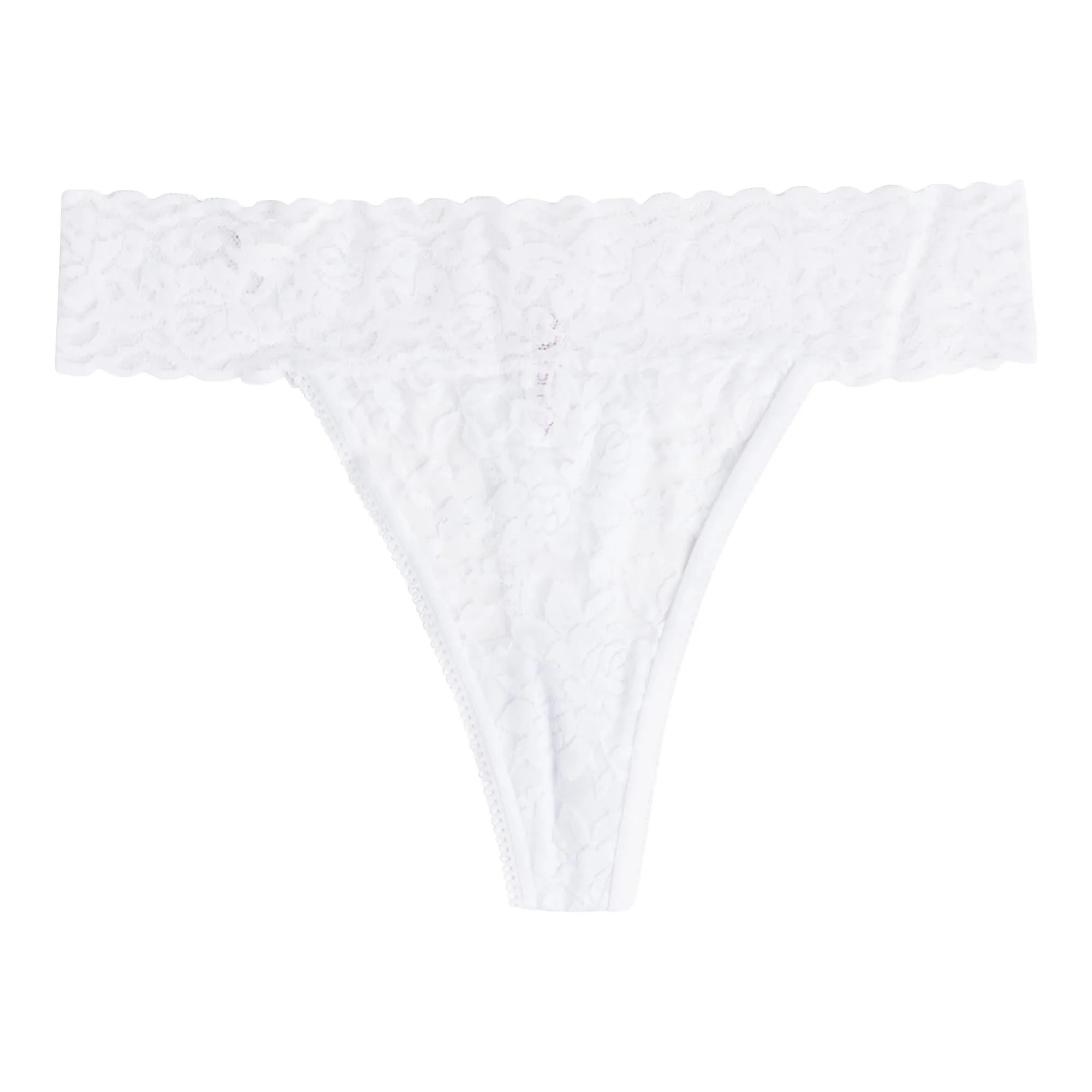 Carisma Women's Lace Thong, White sold by Giant Tiger