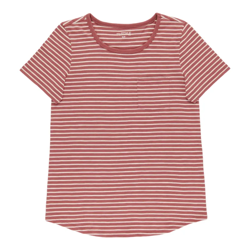 mySTYLE Women's Striped Tee sold by Giant Tiger