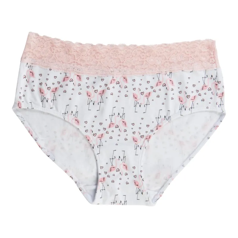 Carisma Women's Cotton Lace Briefs sold by Giant Tiger