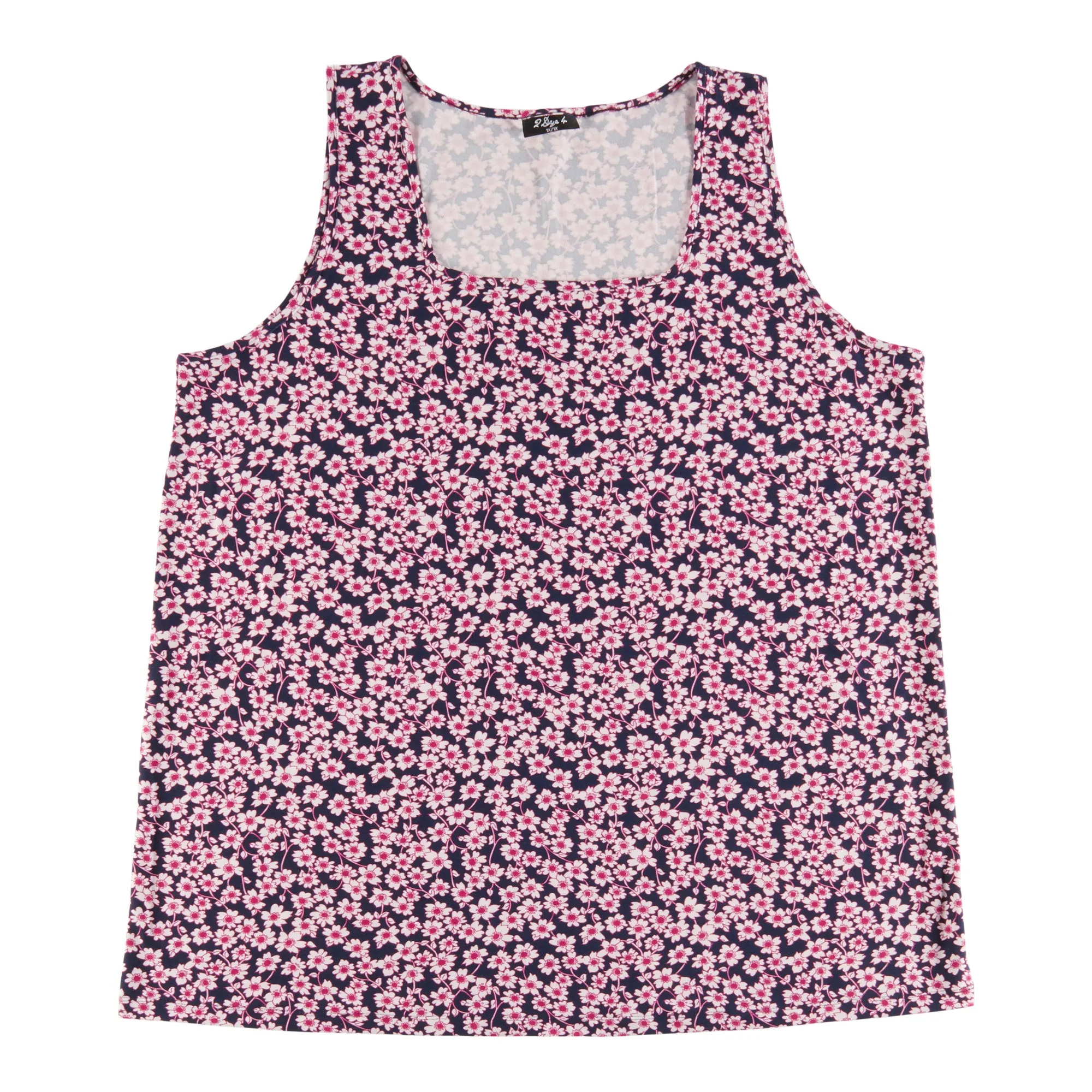 Women's Plus Square Neck Printed Tank Top sold by Giant Tiger product image thumbnail 3