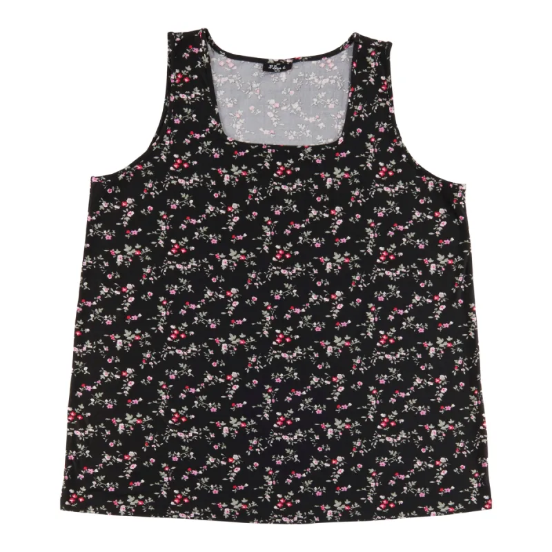 Women's Plus Square Neck Printed Tank Top sold by Giant Tiger