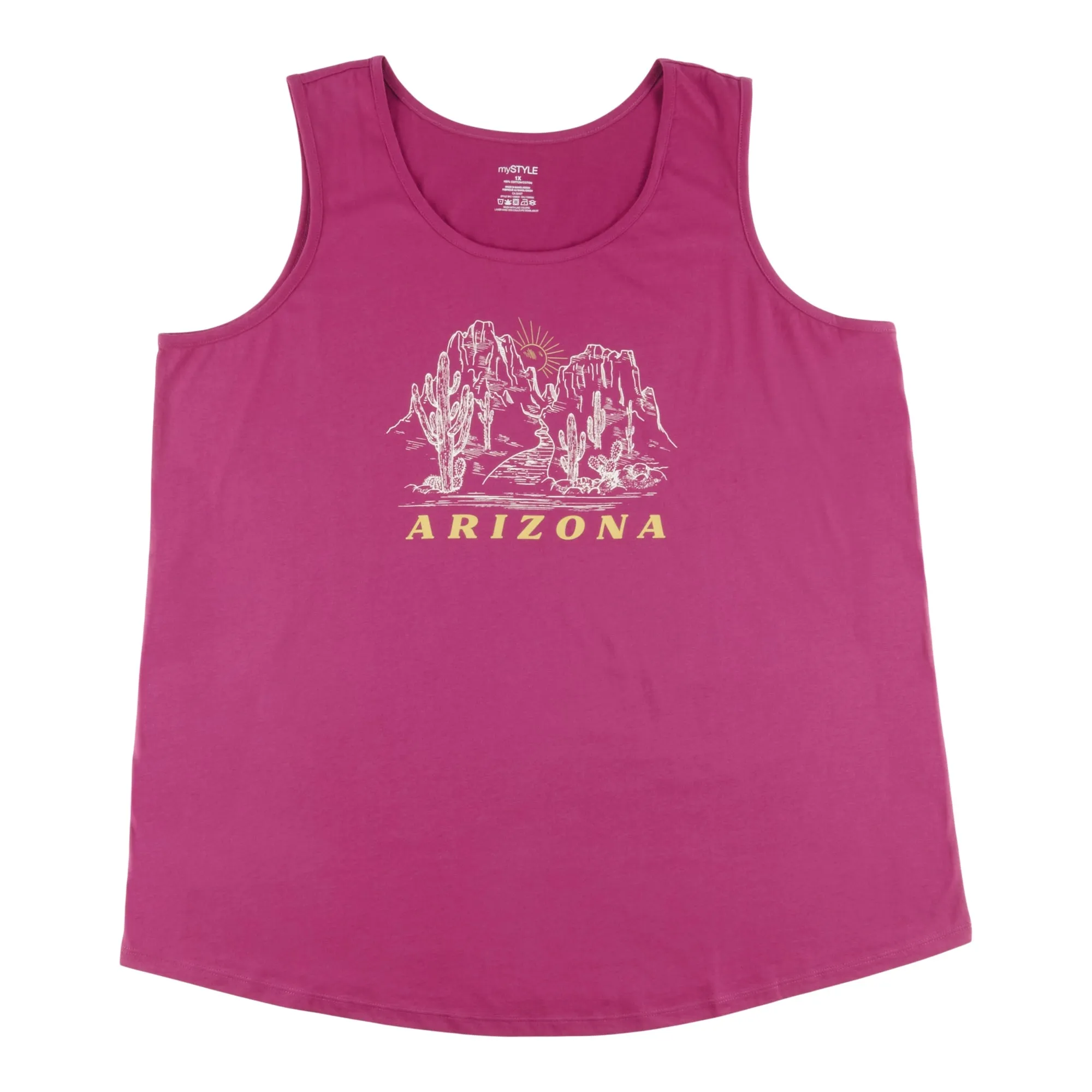 mySTYLE Women's Street Smart Screen Printed Tank Top sold by Giant Tiger product image thumbnail 2