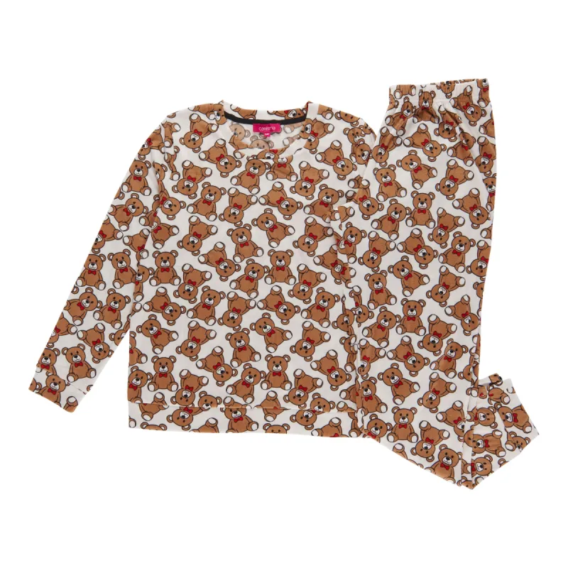 Carisma Women's Bunny Fleece PJ Set, 2-Piece sold by Giant Tiger