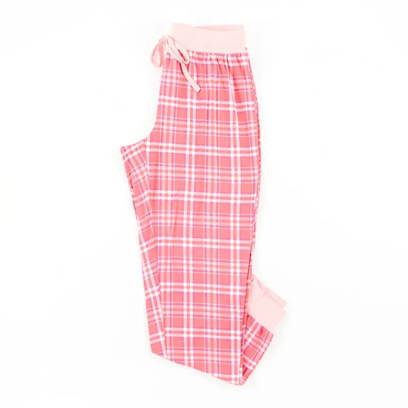 Carisma Women's Plaid Printed PJ Jogger sold by Giant Tiger