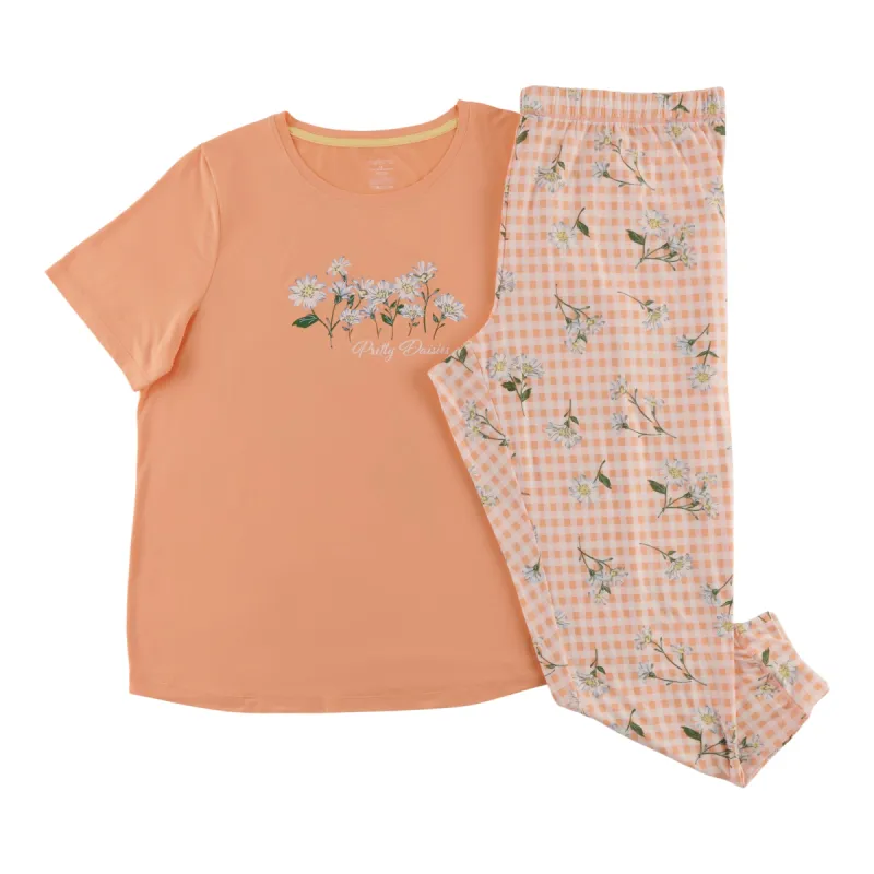 Carisma Women's Plus Mother's Day Pyjamas Set, 2-Piece sold by Giant Tiger