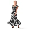 lily morgan Women's Flutter Sleeve Maxi Dress sold by Giant Tiger