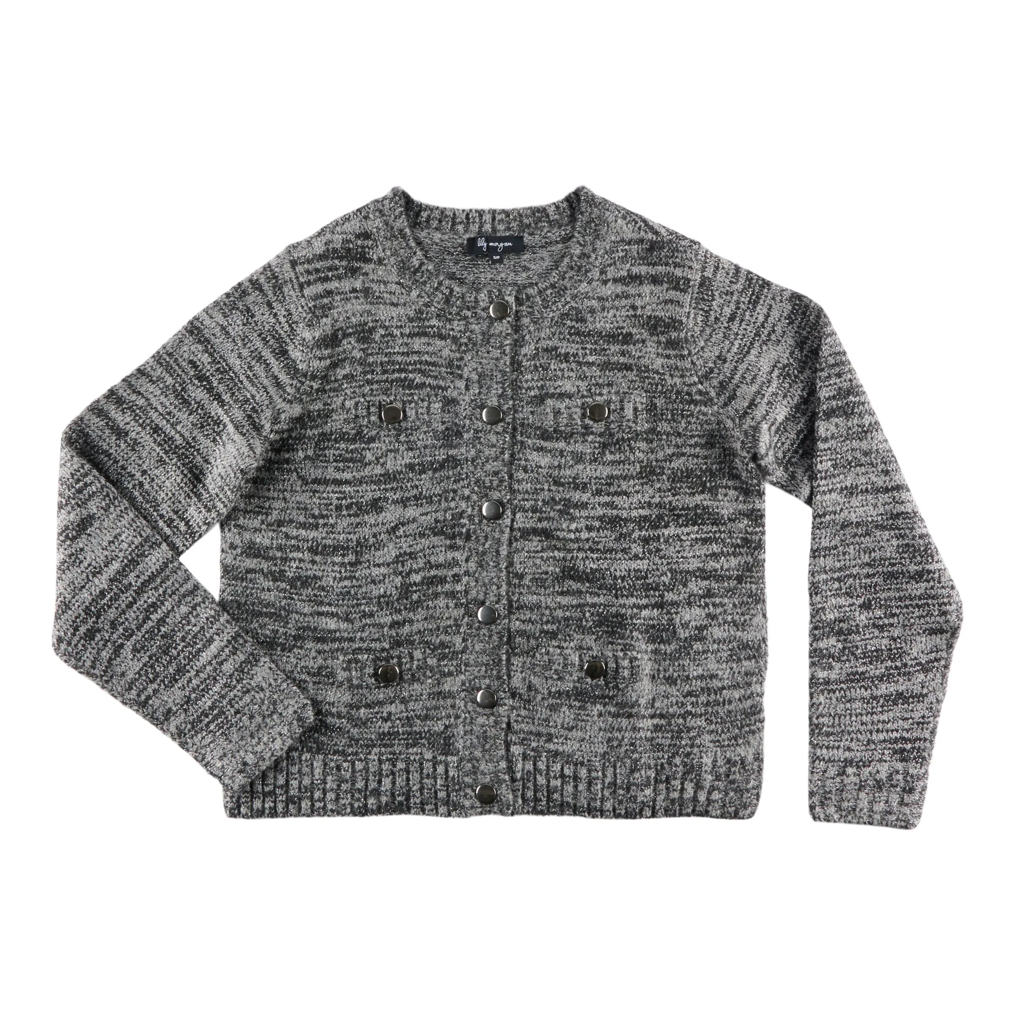 lily morgan Women's Plus Lurex Cardigan sold by Giant Tiger product image thumbnail 2