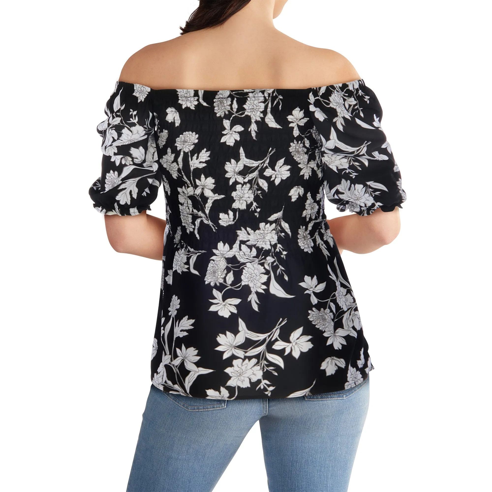 lily morgan Women's Smock Blouse sold by Giant Tiger product image thumbnail 2