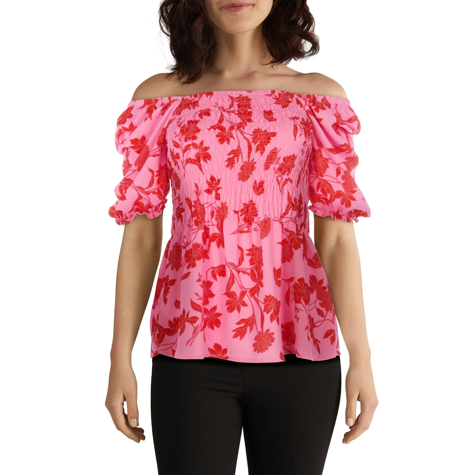 lily morgan Women's Smock Blouse sold by Giant Tiger product image thumbnail 5