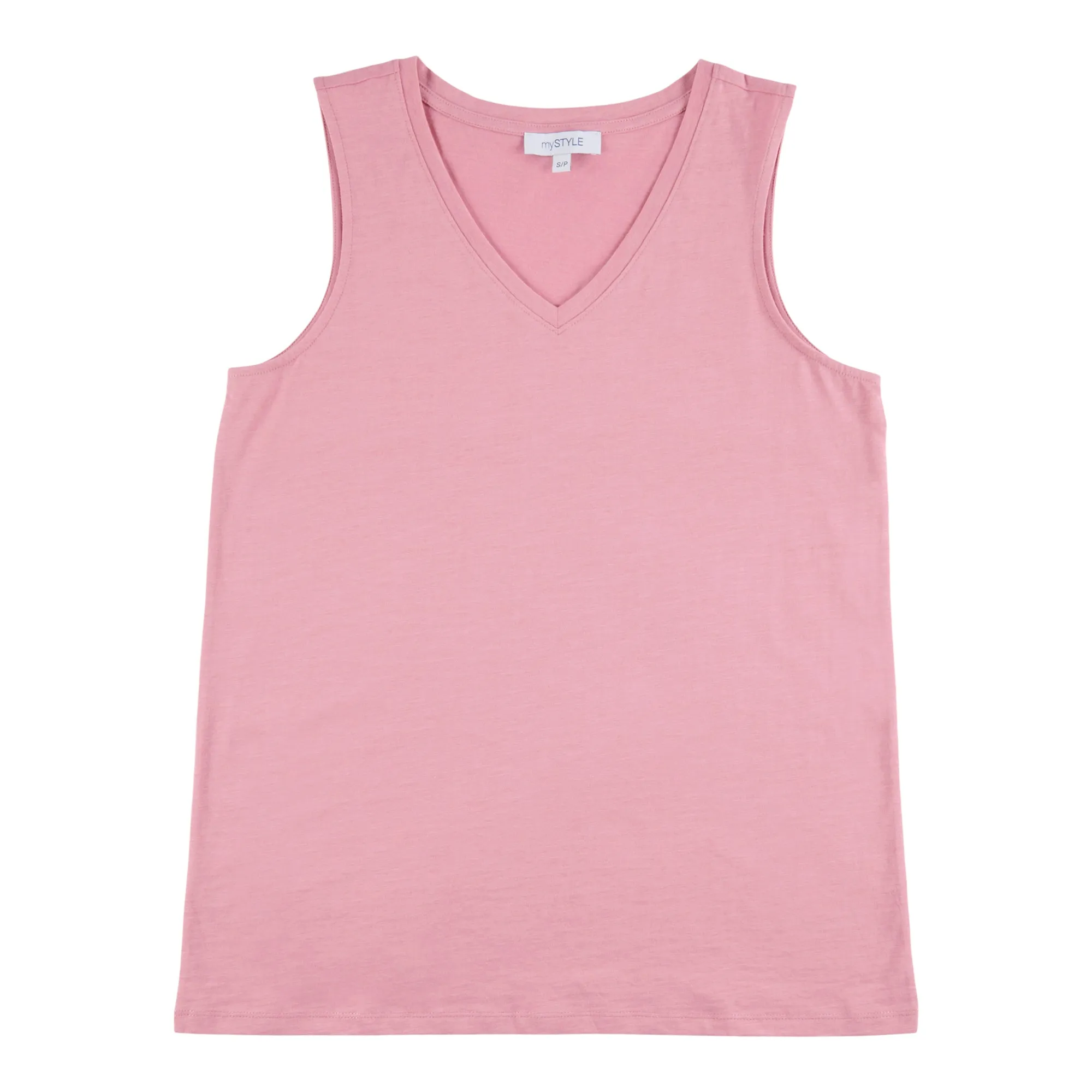 mySTYLE Women's Festival Solid Slub V-Neck Tank Top sold by Giant Tiger product image thumbnail 3