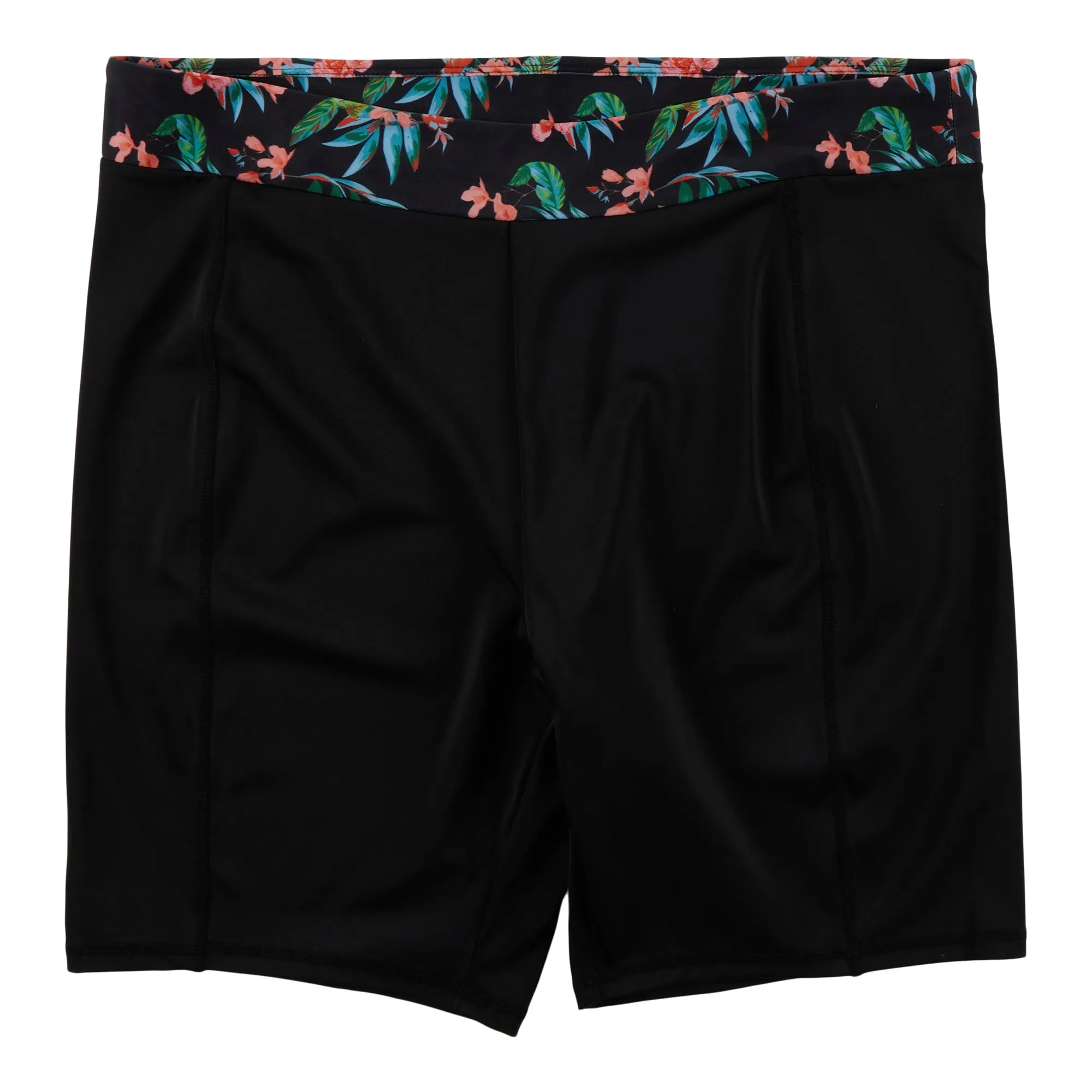 ACX Active Pink Women's Plus Hawaiian Tropical Swim Shorts sold by Giant Tiger
