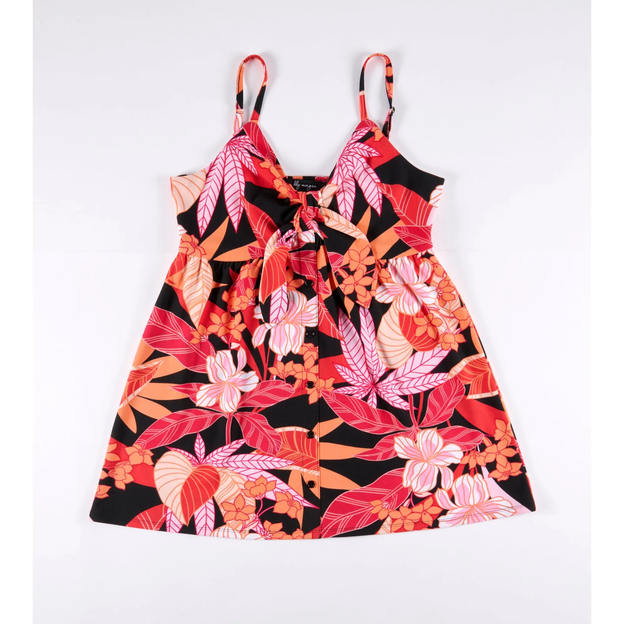 lily morgan Women's Tropical Tie Front Cami sold by Giant Tiger product image thumbnail 2