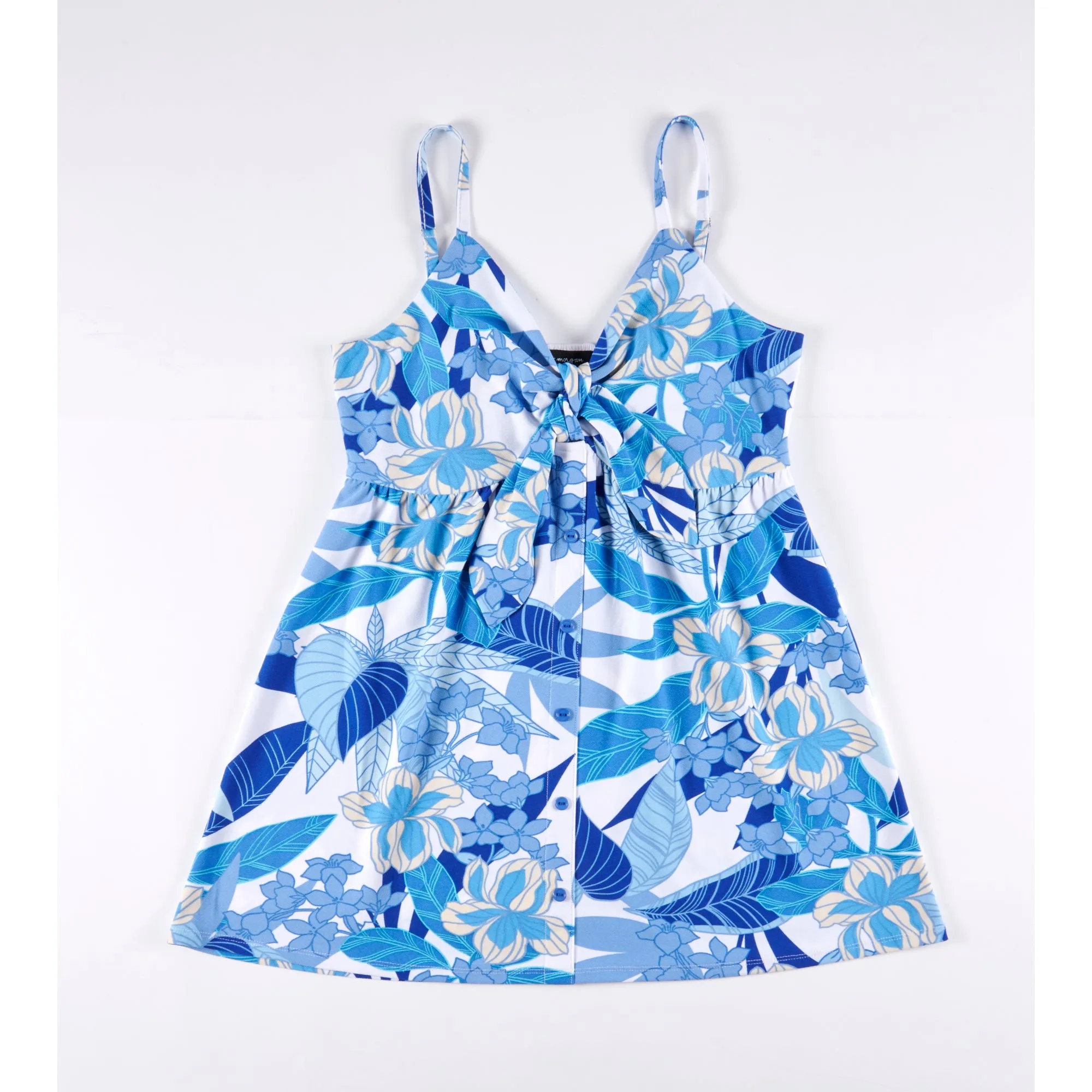 lily morgan Women's Tropical Tie Front Cami sold by Giant Tiger product image thumbnail 3