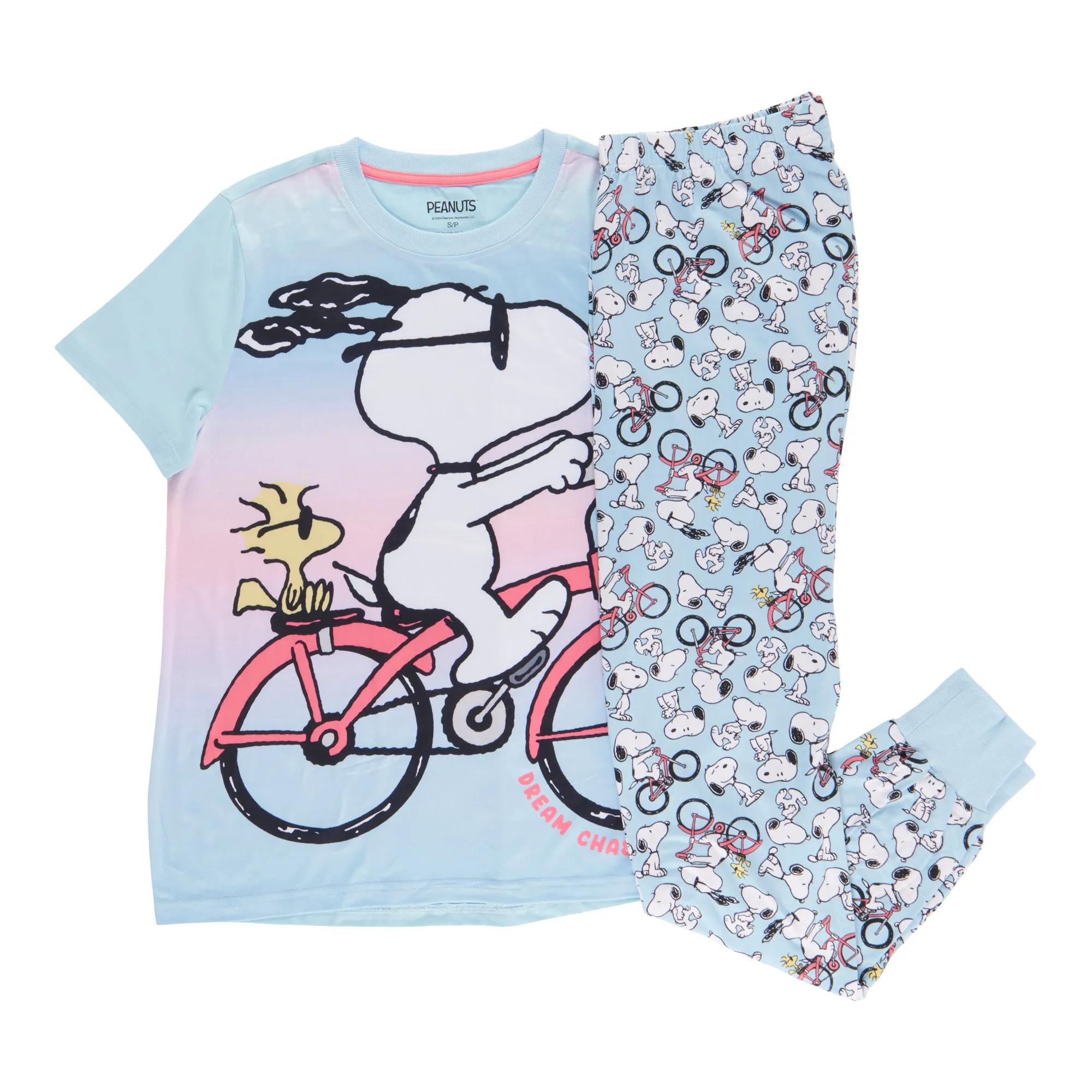 Women's Licensed Crew Neck Family PJ Set, 2-Piece sold by Giant Tiger