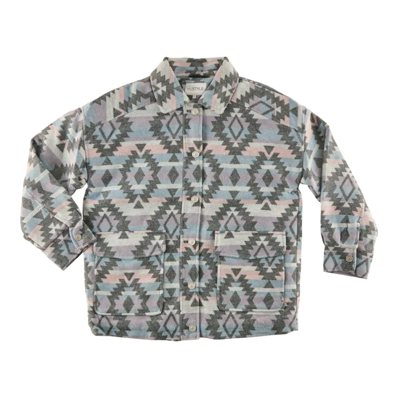 mySTYLE Women's Lined Barn Shacket sold by Giant Tiger