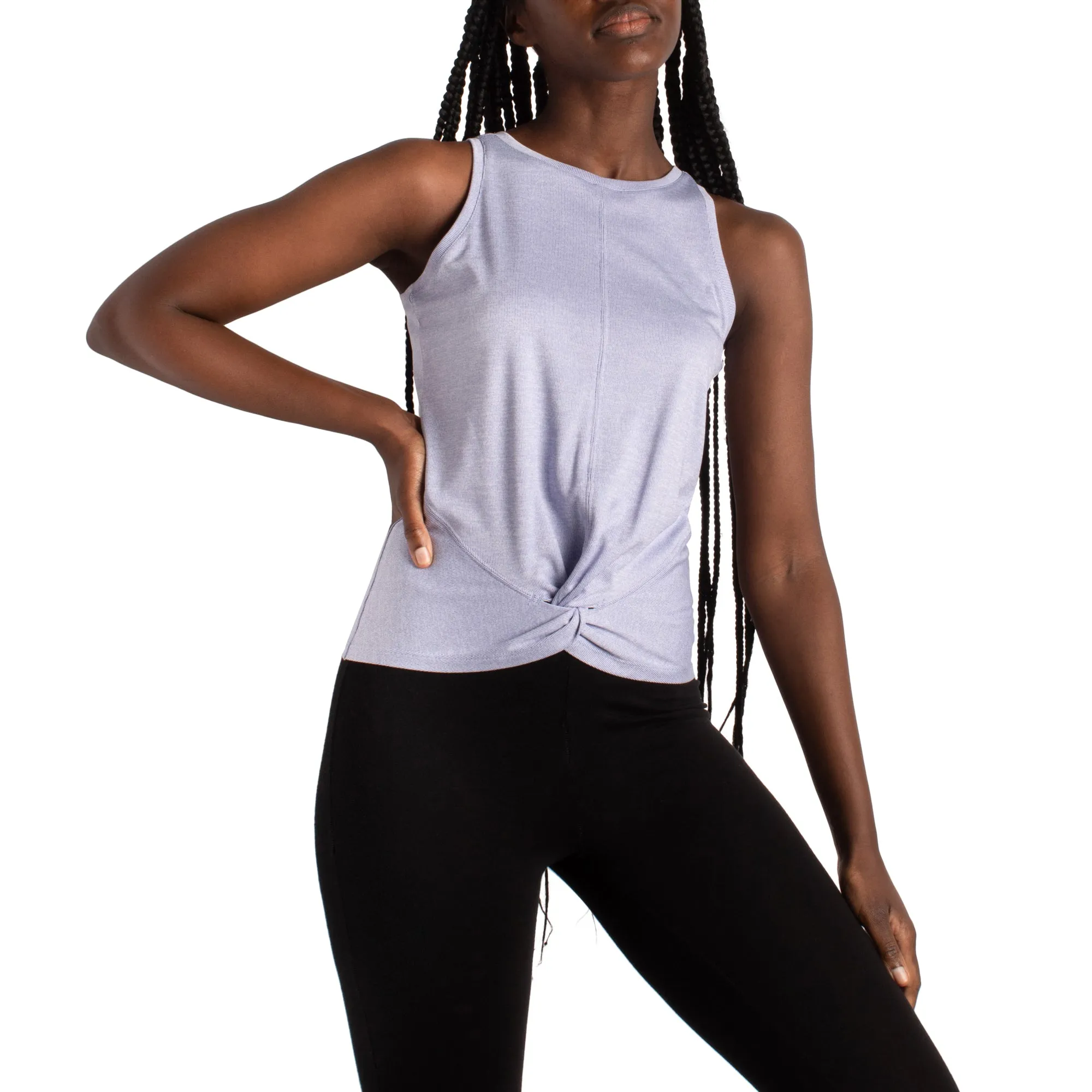 ACX Active Pink Women's Scoop Neck Tank Top with Front and Back Knot sold by Giant Tiger product image thumbnail 3