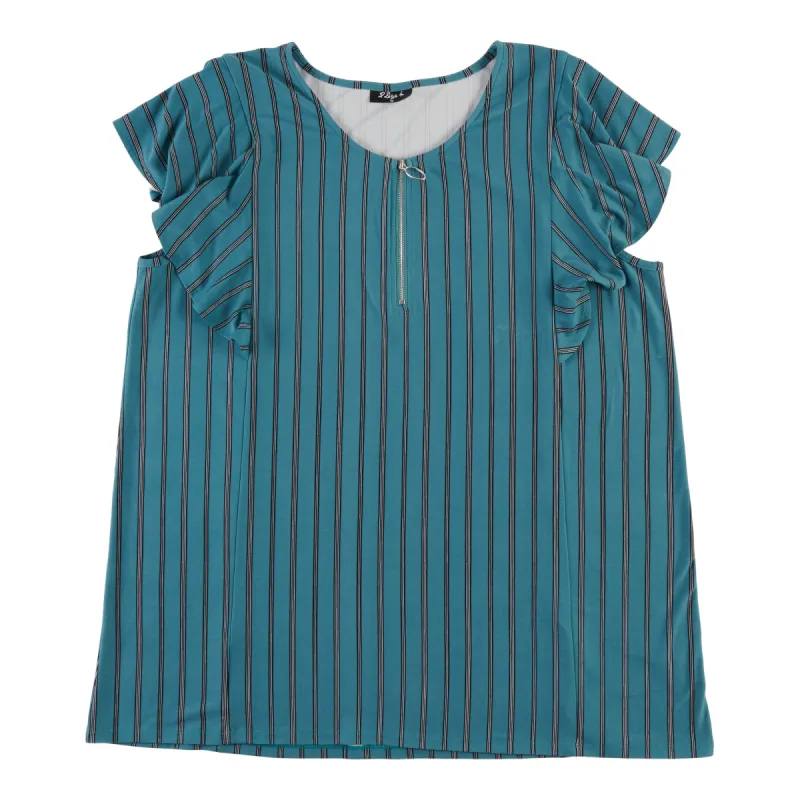 Women's Plus Flutter Sleeve Top sold by Giant Tiger