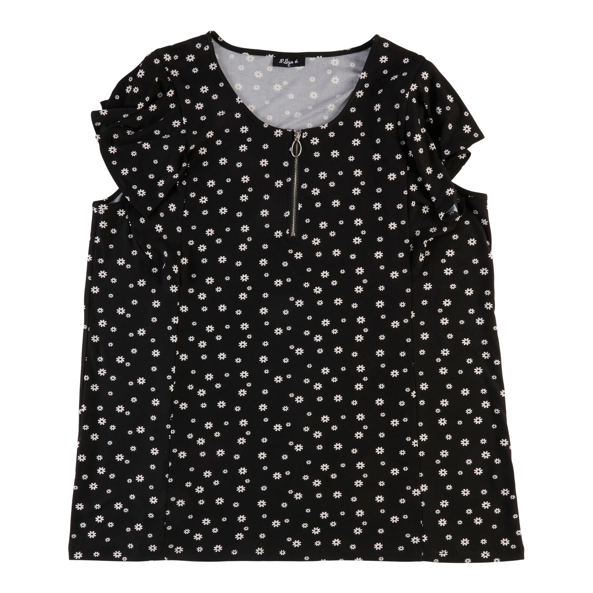 Women's Plus Flutter Sleeve Top sold by Giant Tiger product image thumbnail 2
