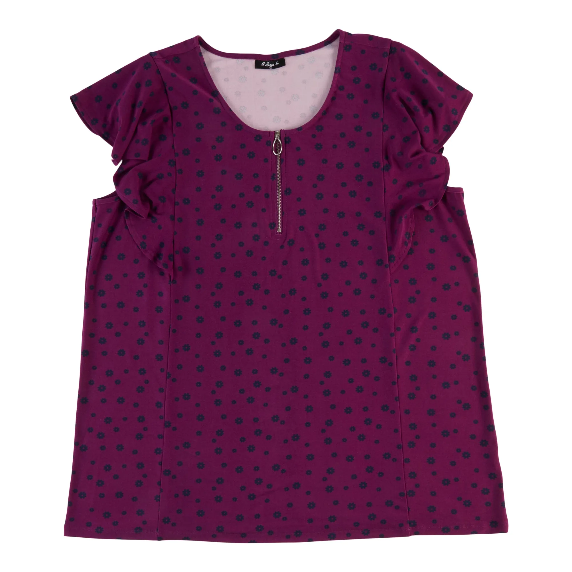 Women's Plus Flutter Sleeve Top sold by Giant Tiger product image thumbnail 4