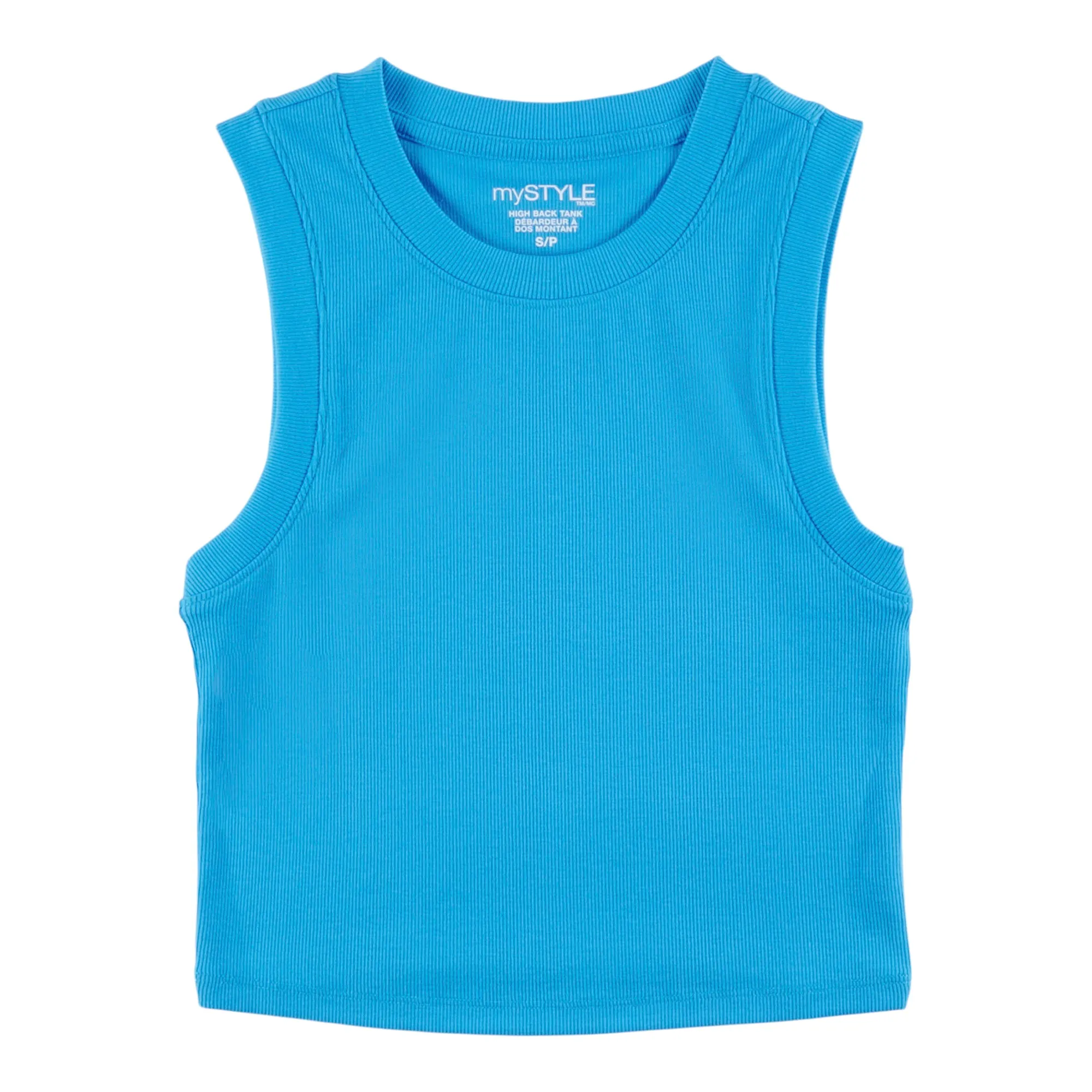 mySTYLE Women's Summer Sizzle Fitted Ribbed Cropped Tank Top sold by Giant Tiger product image thumbnail 3