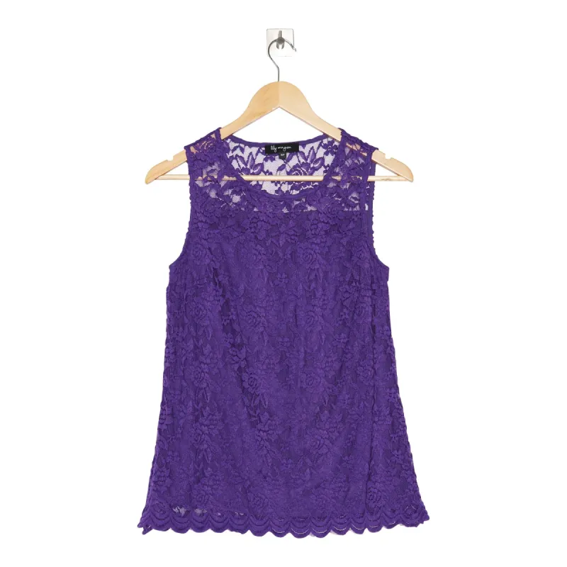 lily morgan Women's Winter Chic Lace Camisole sold by Giant Tiger