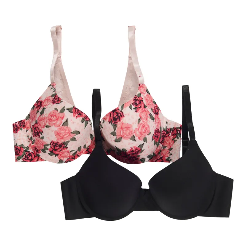 Carisma Women's Plus Push-Up Bra, 2-Pack sold by Giant Tiger