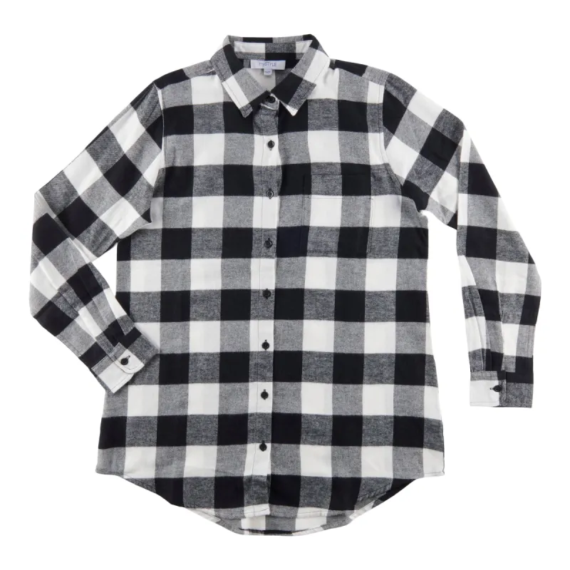 mySTYLE Women's Plaid Tunic Top sold by Giant Tiger