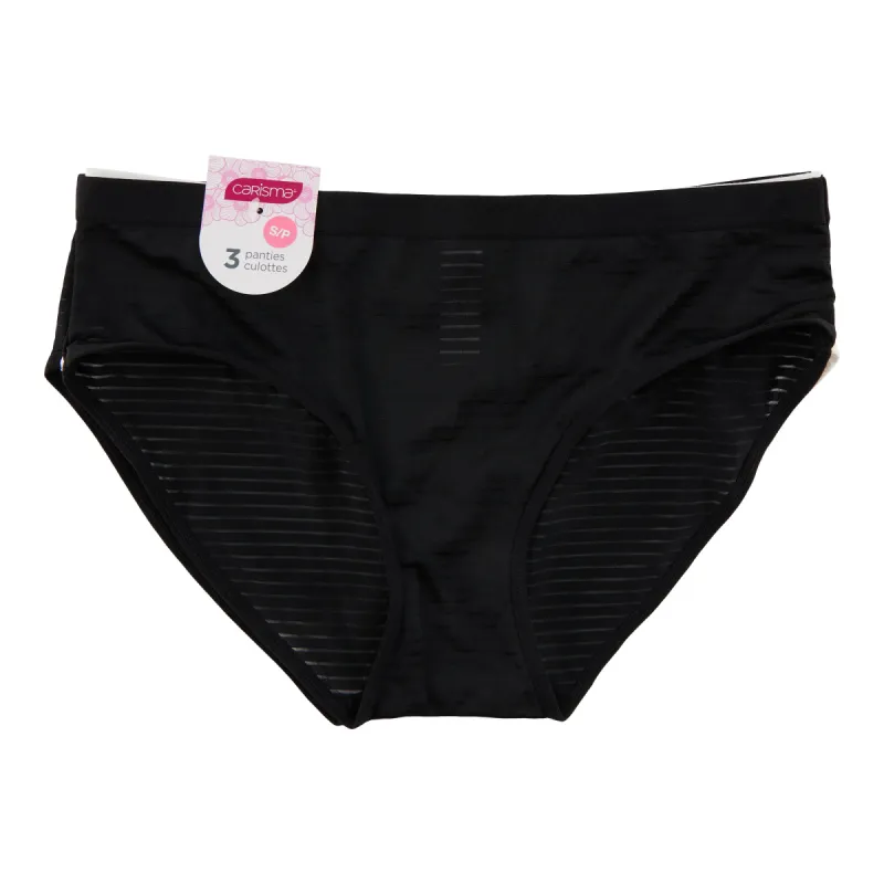 Carisma Women's Hipster, 3-Pack sold by Giant Tiger